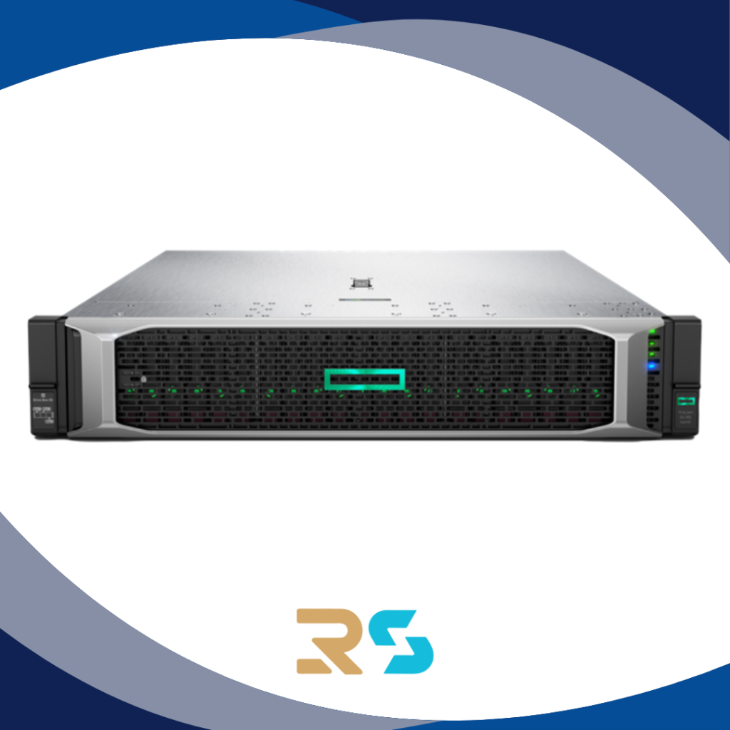 نمایی از شاسی سرور HP DL380 G10
